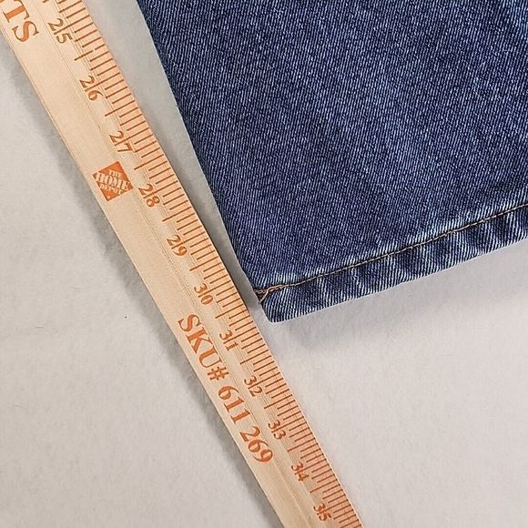 Key Jeans Mens 36 x 31 Blue American Workwear Denim Relaxed Straight - Picture 10 of 10